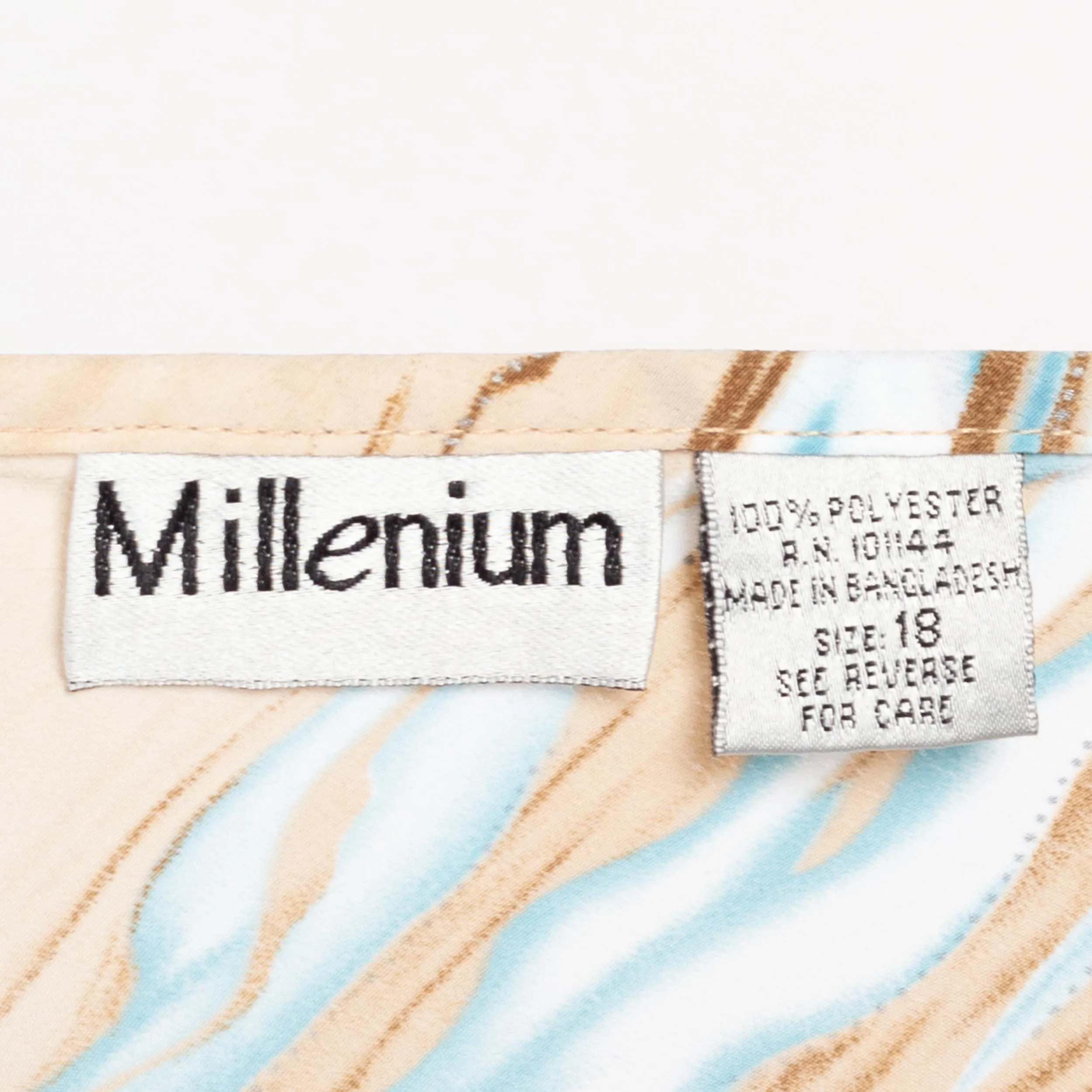 1X 90s Y2K Marble Print Midi Slip Dress
