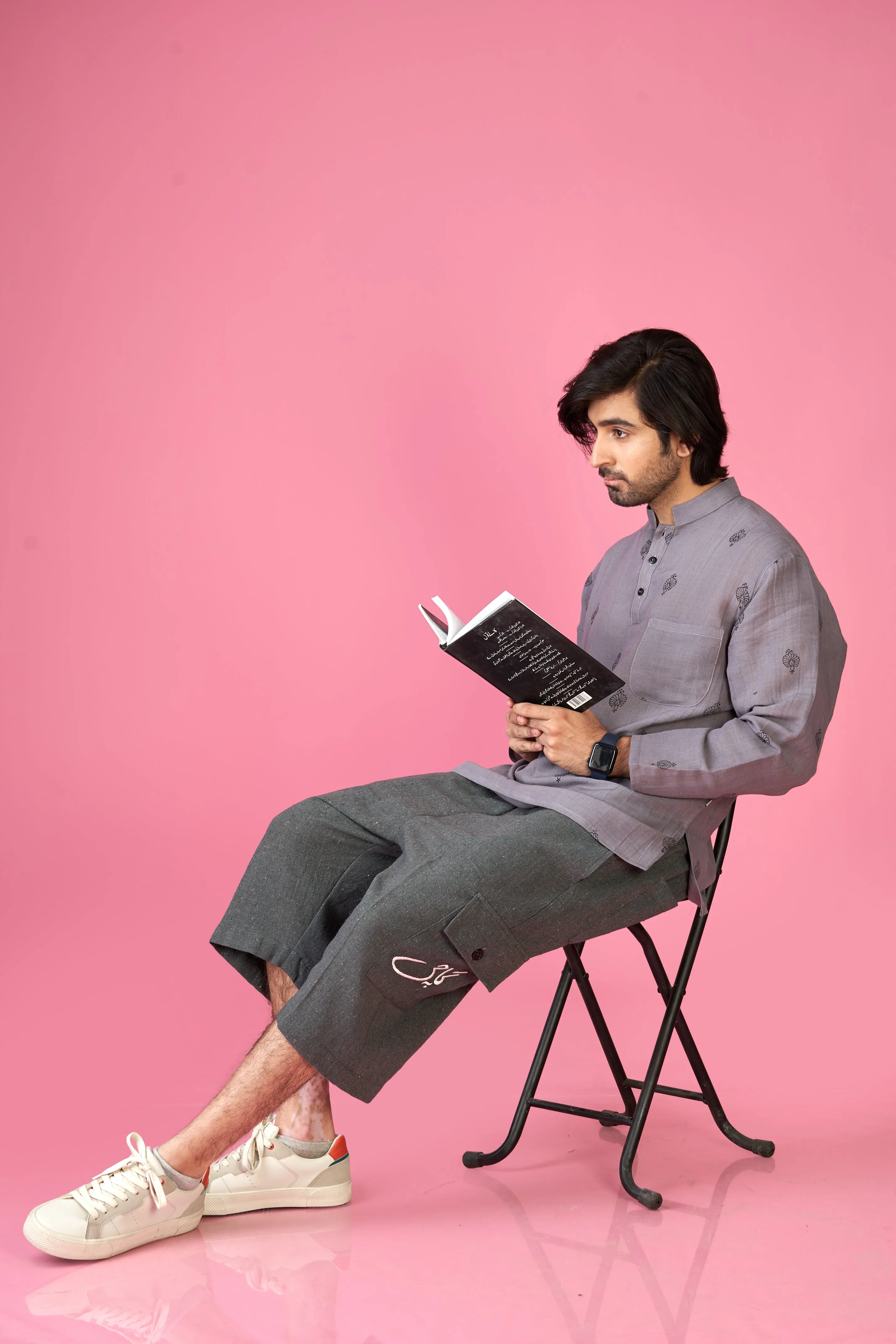 3 QUARTER CARGO PANTS (UNISEX) S24-US04