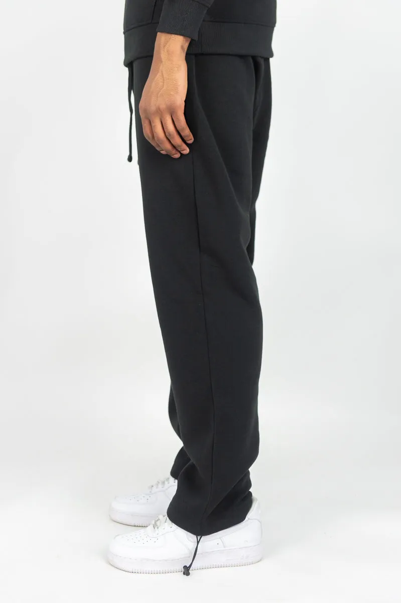 400E Solid Sweatpants - Black