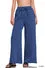 Acid Wash Fleece Palazzo Sweatpants w/Pockets