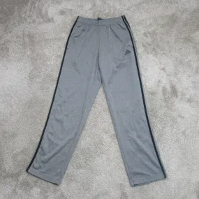 Adidas Womens Sweatpants Elastic Waist Running Jogging Pockets Gray Size Small