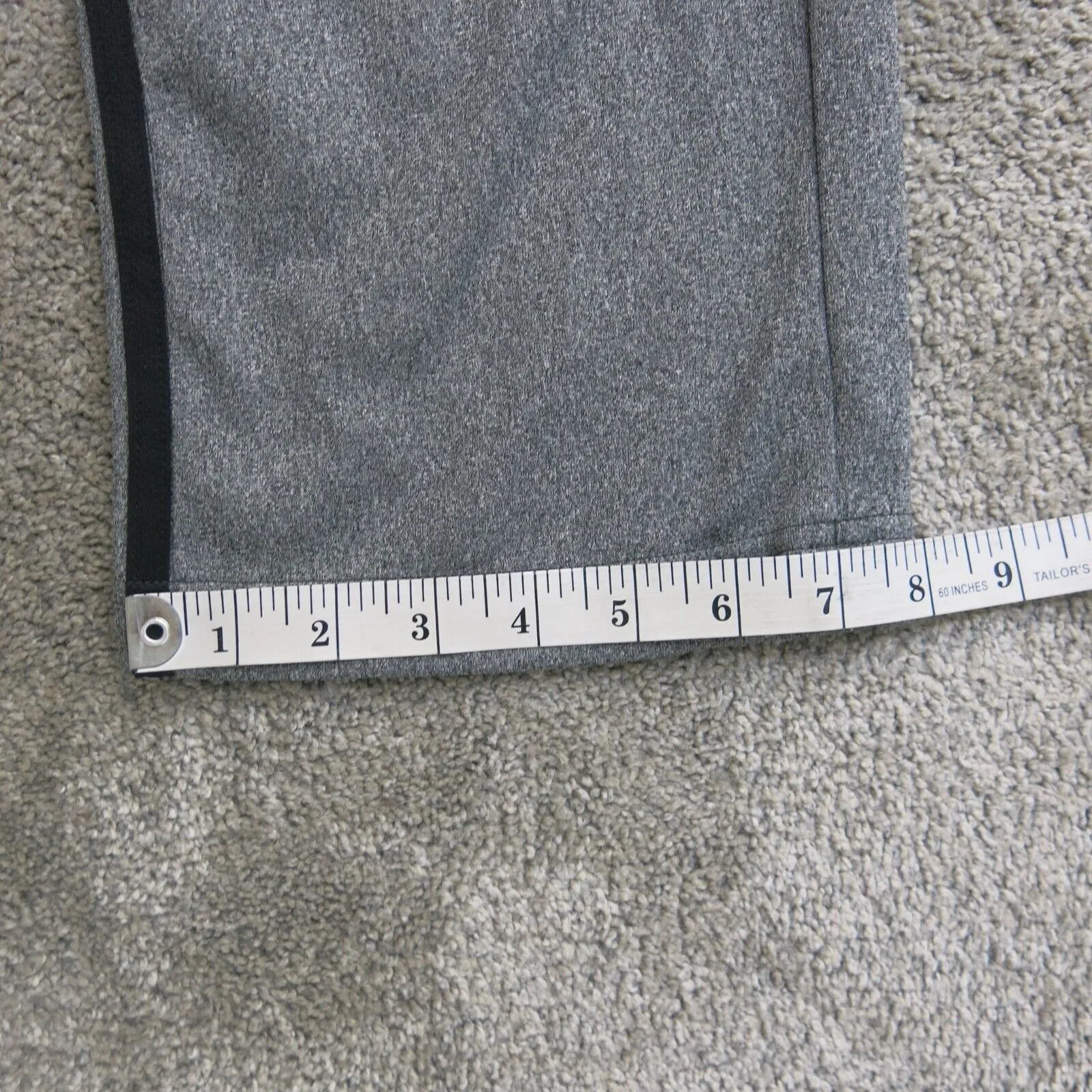 Adidas Womens Sweatpants Elastic Waist Running Jogging Pockets Gray Size Small