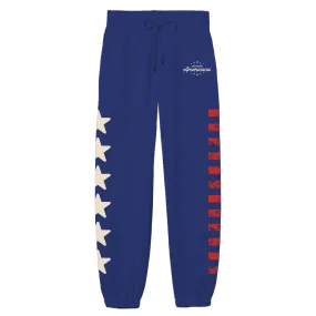 Americana Kids Sweatpants - Blue