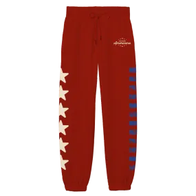 Americana Kids Sweatpants - Red