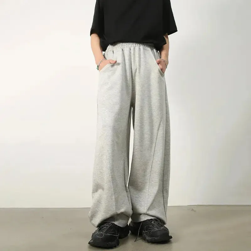Baggy Wide Leg Gray Sweatpant