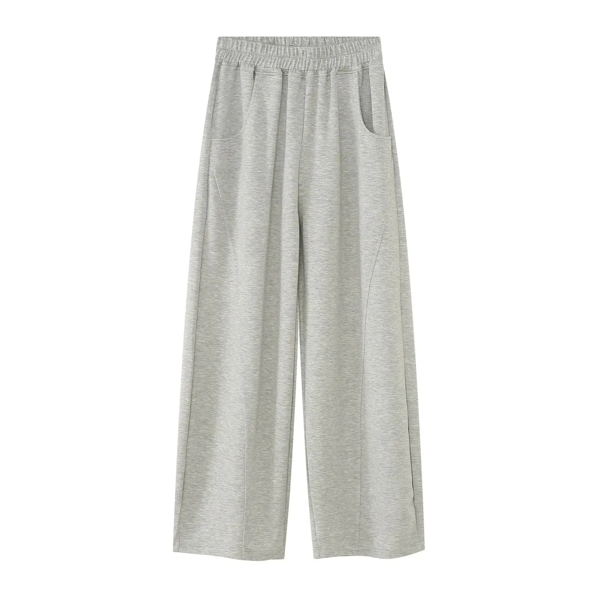 Baggy Wide Leg Gray Sweatpant