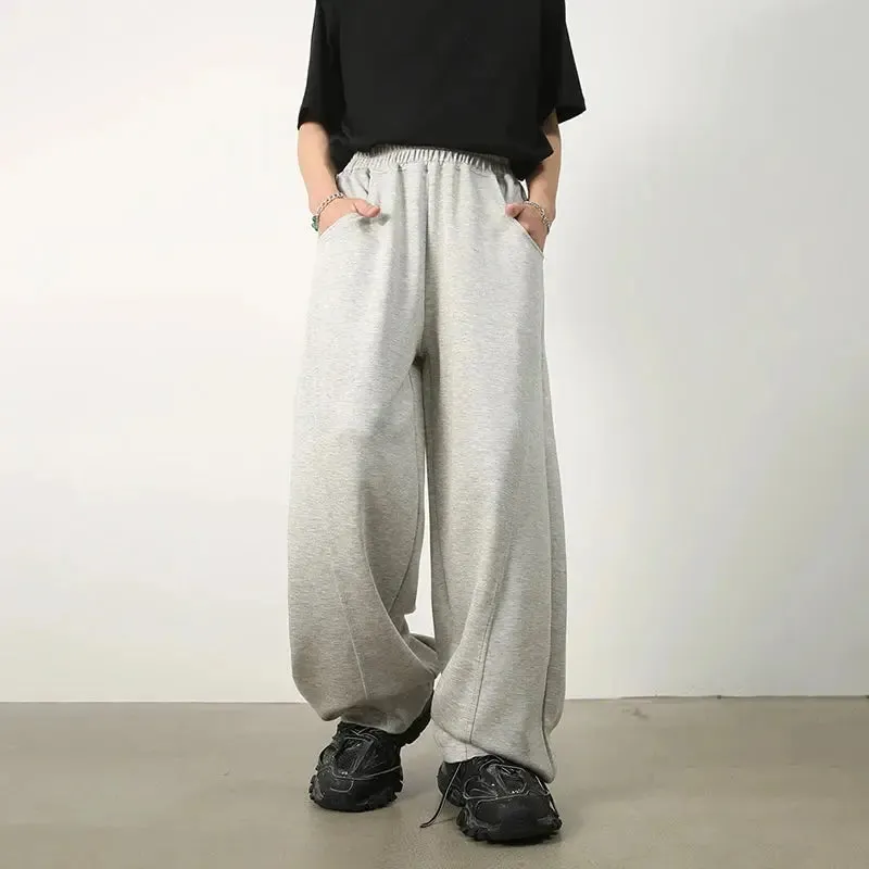 Baggy Wide Leg Gray Sweatpant