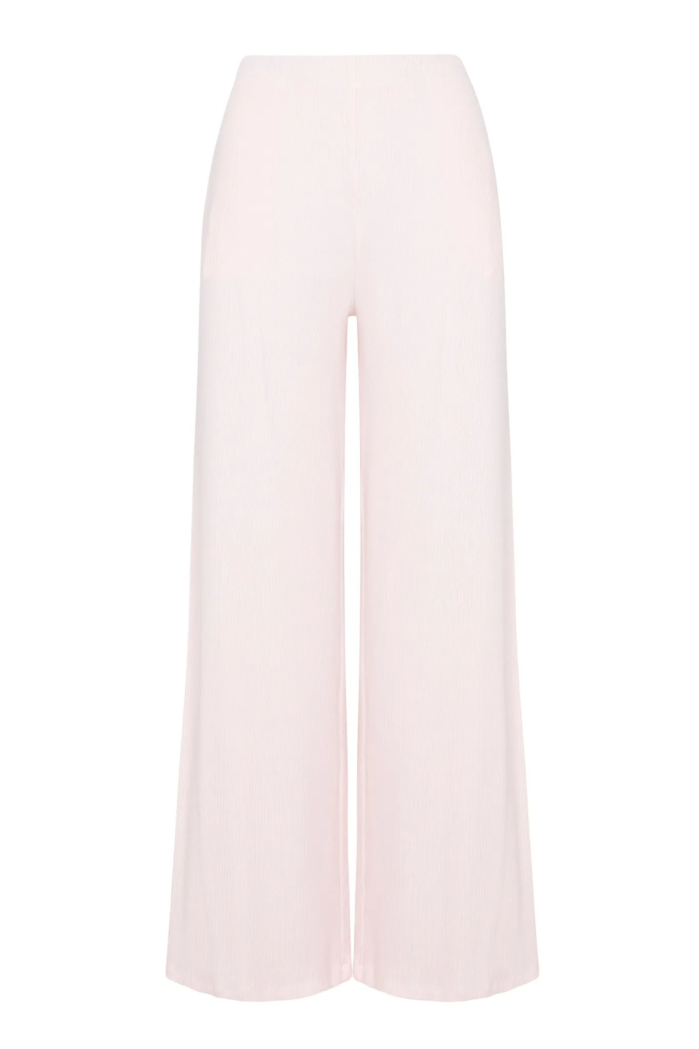 Ballet Rib Wide Leg Pants