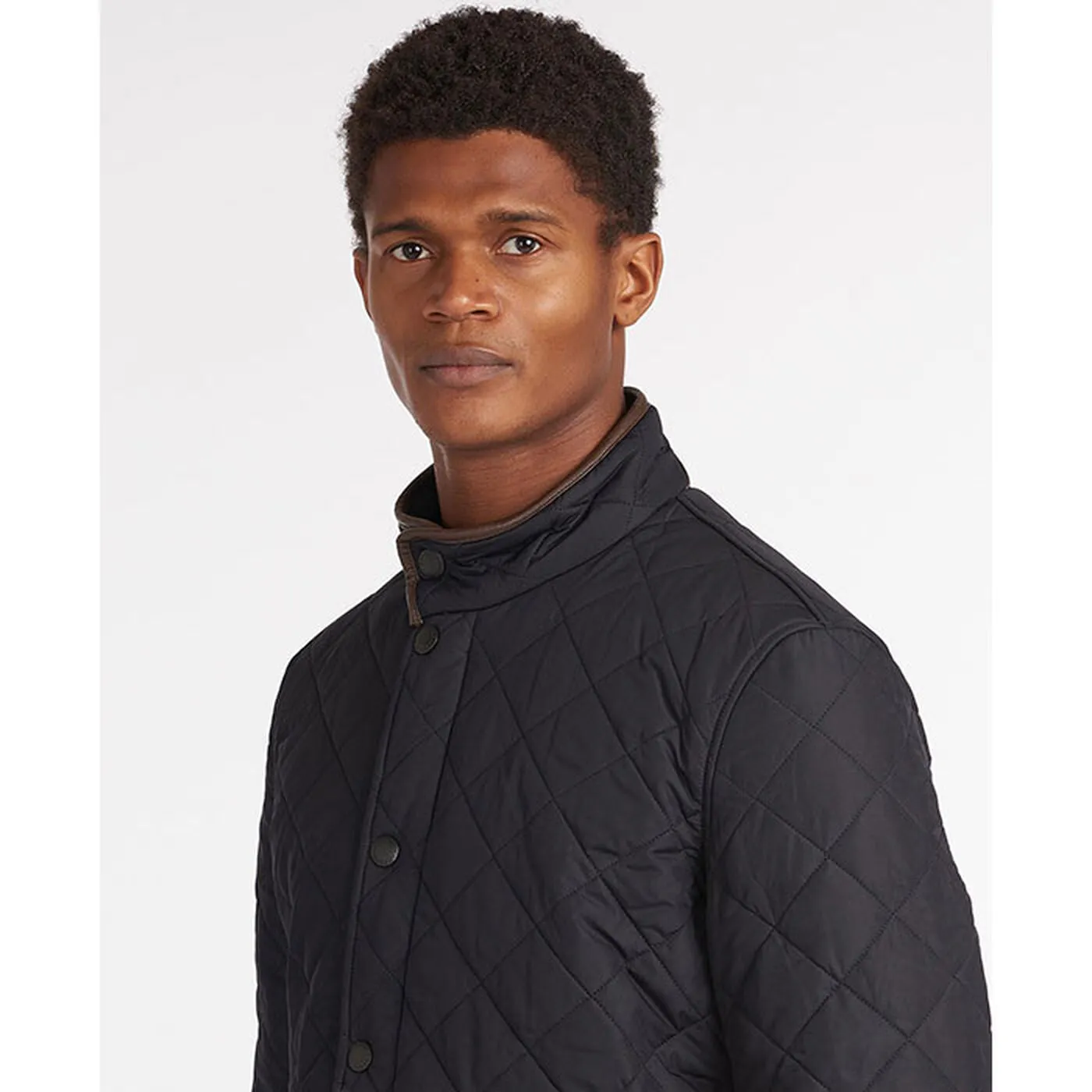 Barbour Powell Quilted Jacket Navy
