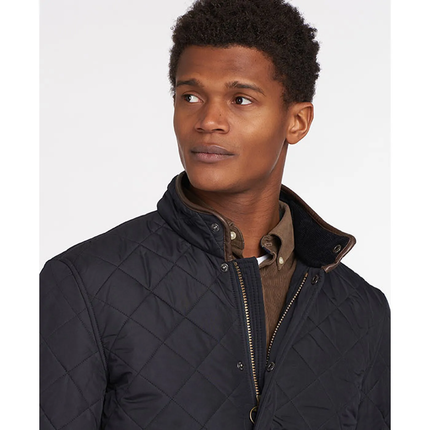 Barbour Powell Quilted Jacket Navy