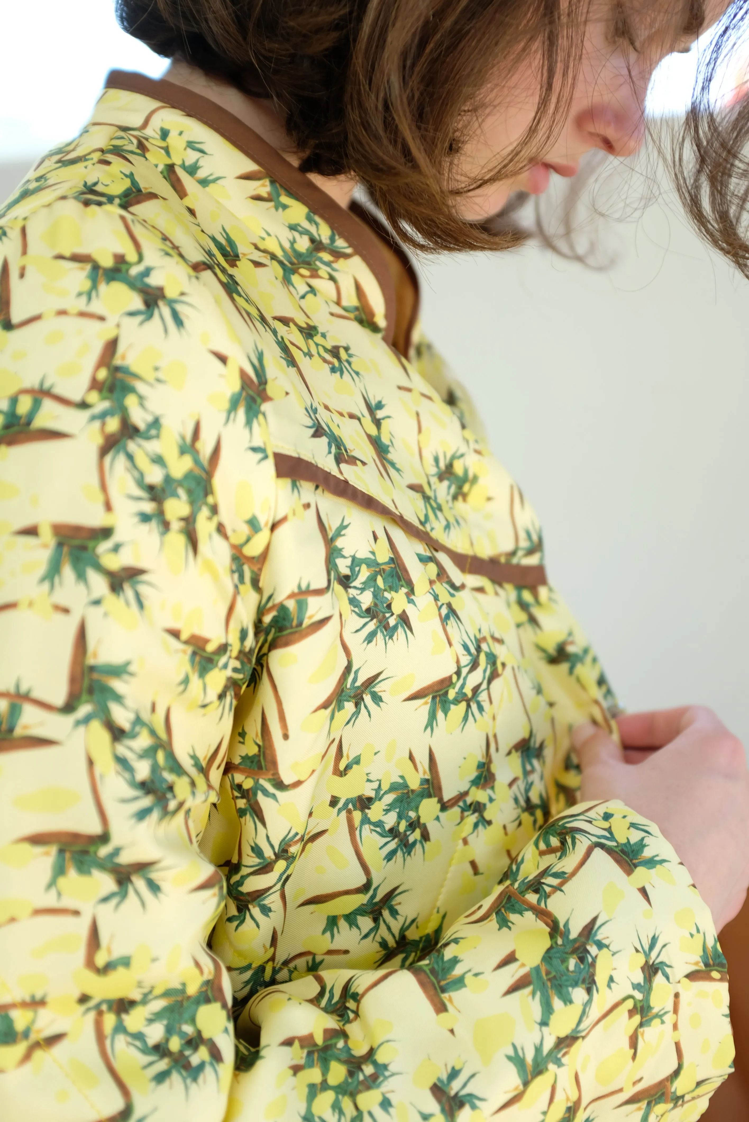 Beklina Quilted Jacket Sprezzatura Limoncello