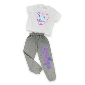 Beverly Hills Camp T-Shirt and Sweats Set