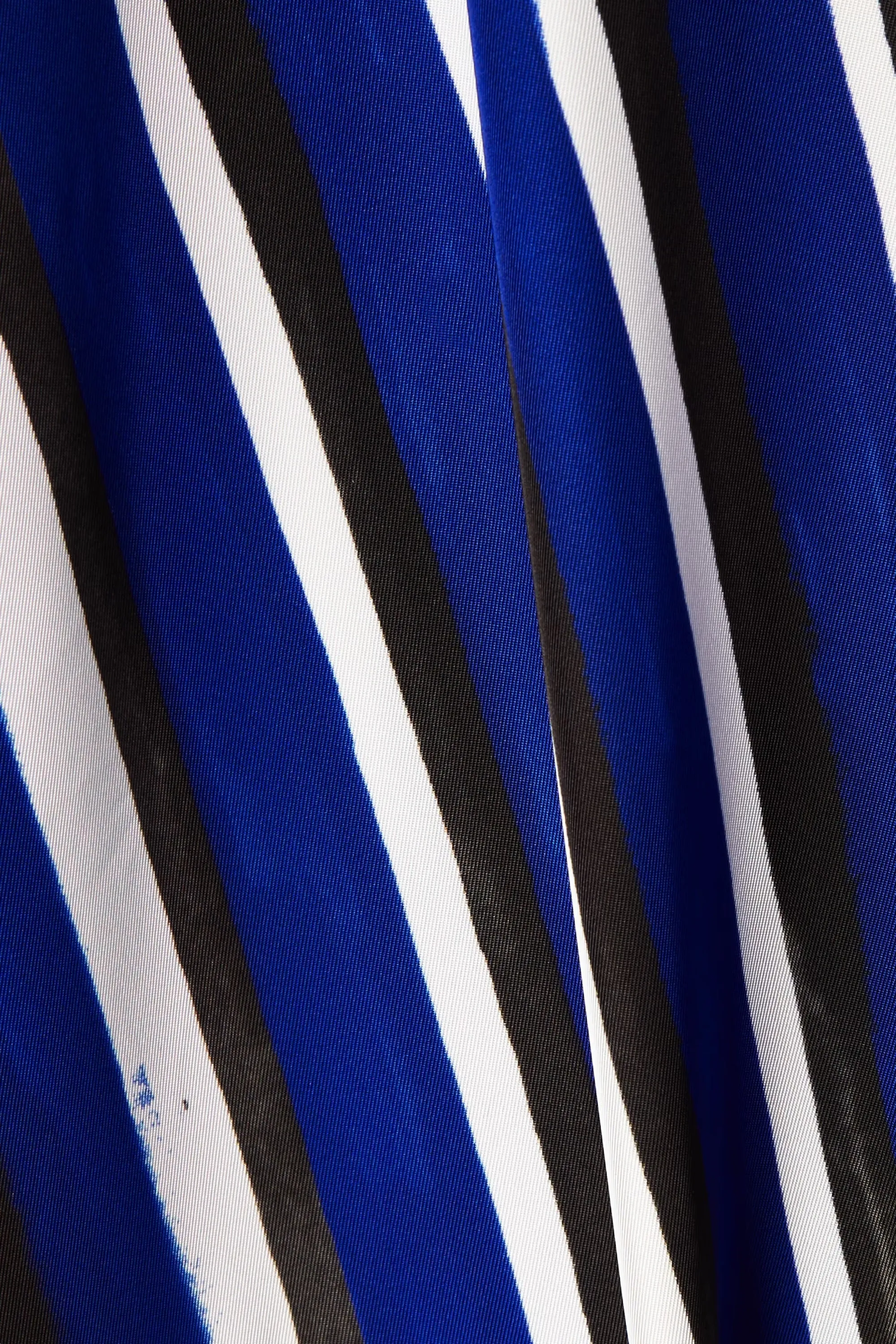 Blue Stripe Shirt Dress by BlackBeads
