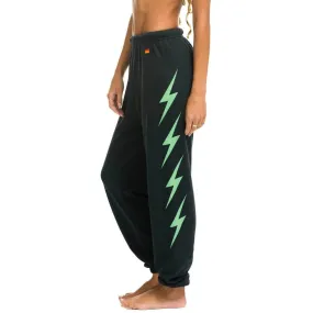Bolt 4 Sweatpants | Charcoal   Mint