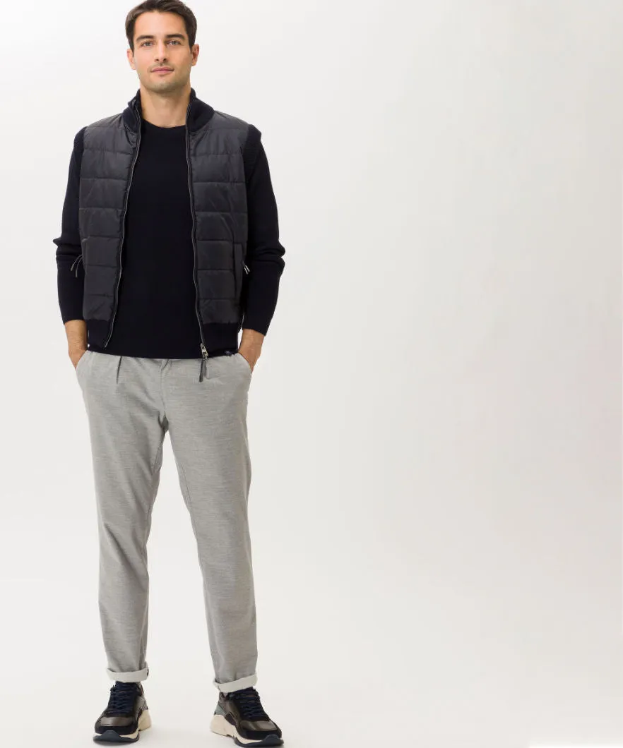 Brax Roy Crew Neck Pullover - Navy