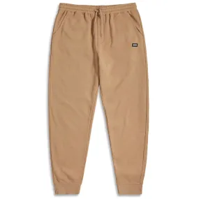 CCS Logo Rubber Patch Sweat Pants - Khaki