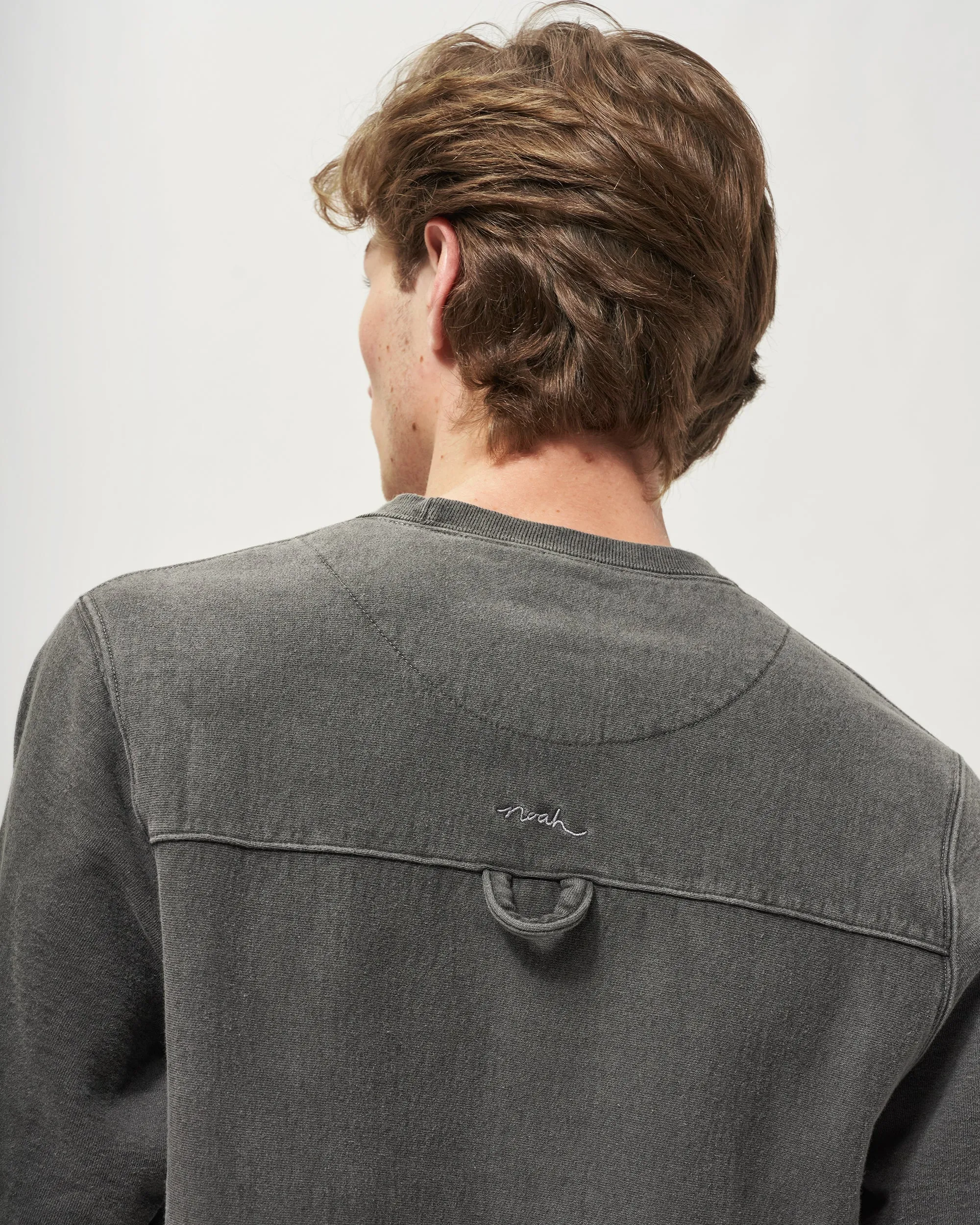 Chest Pocket Crewneck
