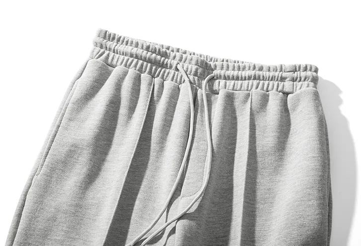 Chicmy-Korean style, Korean men's outfit, minimalist style, street fashion No. 2551 WIDE STRAIGHT SWEATPANTS