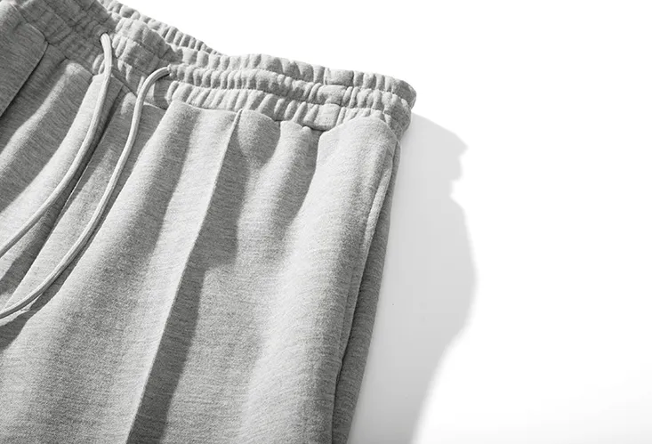 Chicmy-Korean style, Korean men's outfit, minimalist style, street fashion No. 2551 WIDE STRAIGHT SWEATPANTS