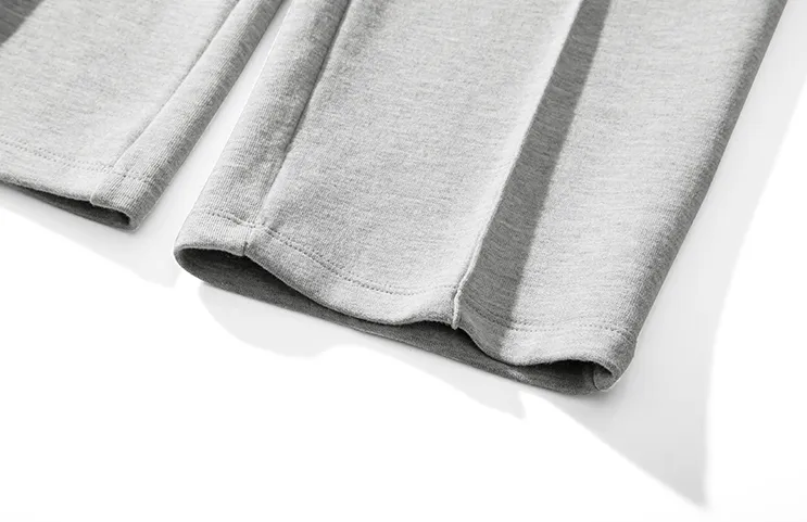 Chicmy-Korean style, Korean men's outfit, minimalist style, street fashion No. 2551 WIDE STRAIGHT SWEATPANTS