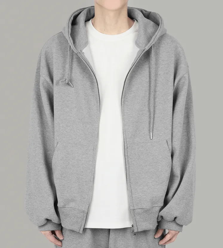 Chicmy-Korean style, Korean men's outfit, minimalist style, street fashion No. 4207 ZIP-UP HOODIE & SWEATPANTS