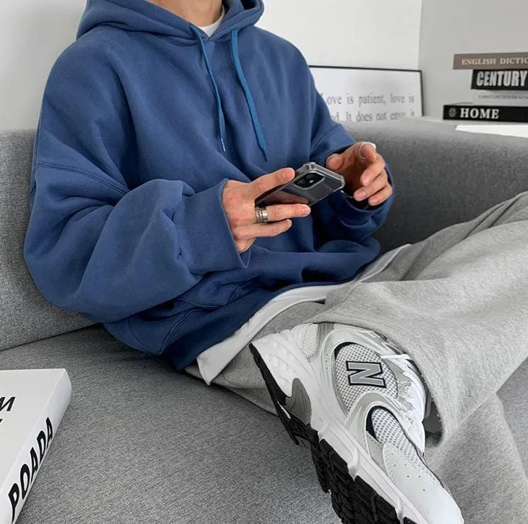 Chicmy-Korean style, Korean men's outfit, minimalist style, street fashion No. 5514 WIDE STRAIGHT SWEATPANTS