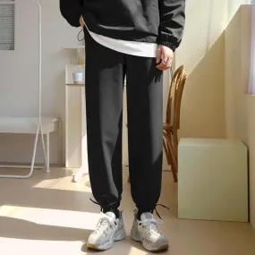 Chicmy-Korean style, Korean men's outfit, minimalist style, street fashion STRAIGHT SWEATPANTS