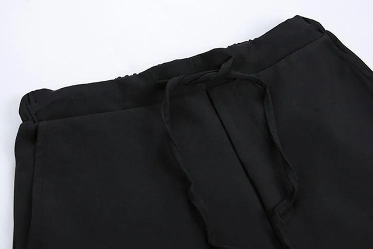 Chicmy-Korean style, Korean men's outfit, minimalist style, street fashion STRAIGHT SWEATPANTS