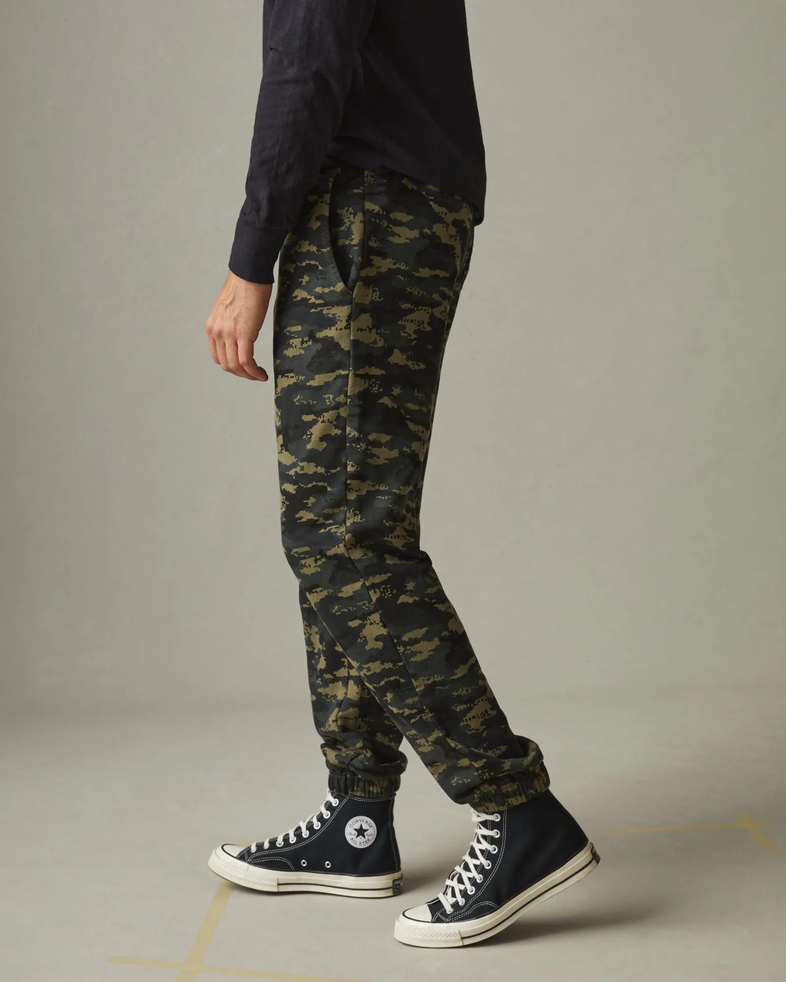 Classic Sweatpant - Drab Olive Digital Camo