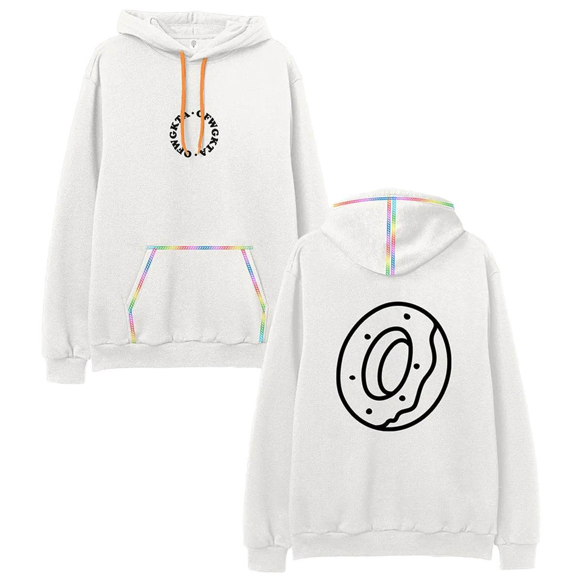 Contrast Hoodie