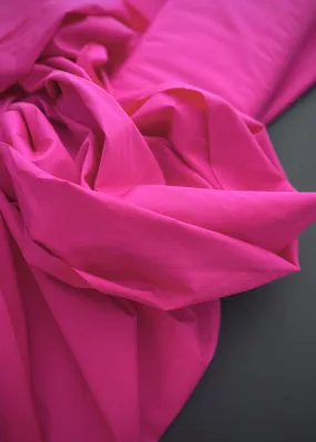 Cotton Poplin, Lipstick Pink