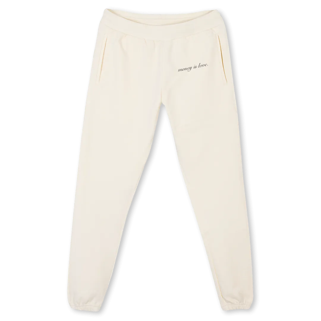CREAMJOGMIL Cream Sweatpants.