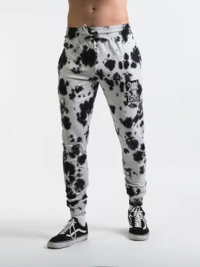 CROOKS & CASTLES MAD KLEPTO TIE DYE JOGGERS  - CLEARANCE