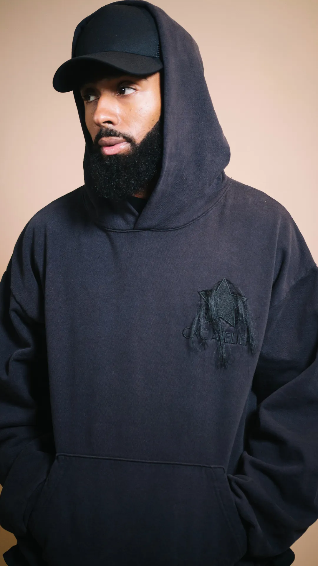 CXC Atelier Starmaker Pullover Hoodie - Black
