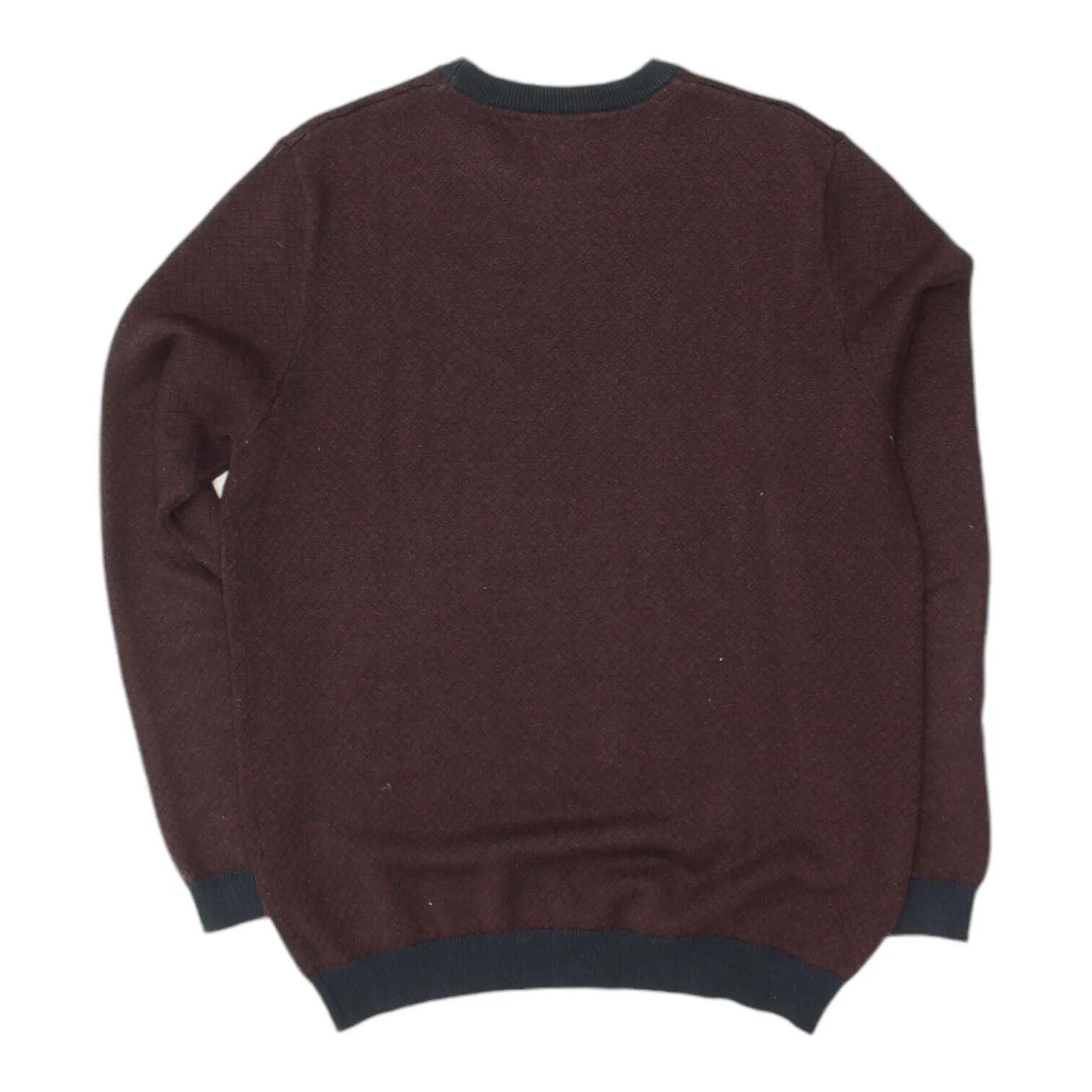 Diesel Mens Brown Crew Neck Knit Jumper | Vintage Casual Designer Sweater VTG
