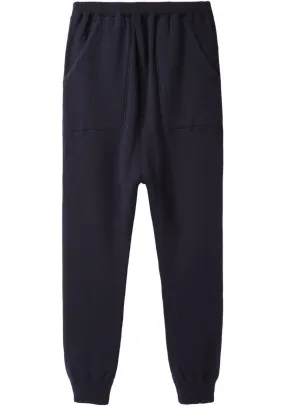 Drop Crotch Wool Sweatpants