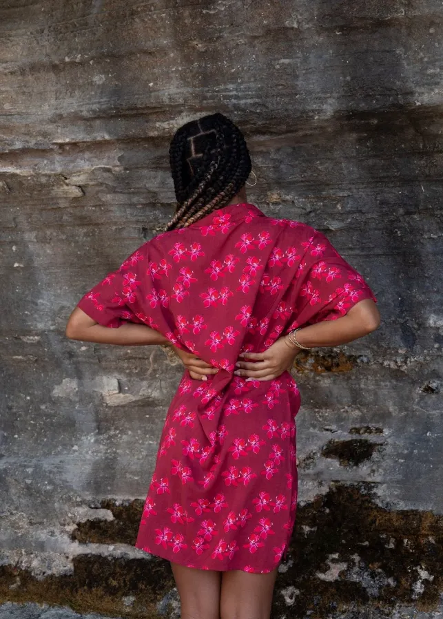 Dylan Dress Bright Pink Orchid
