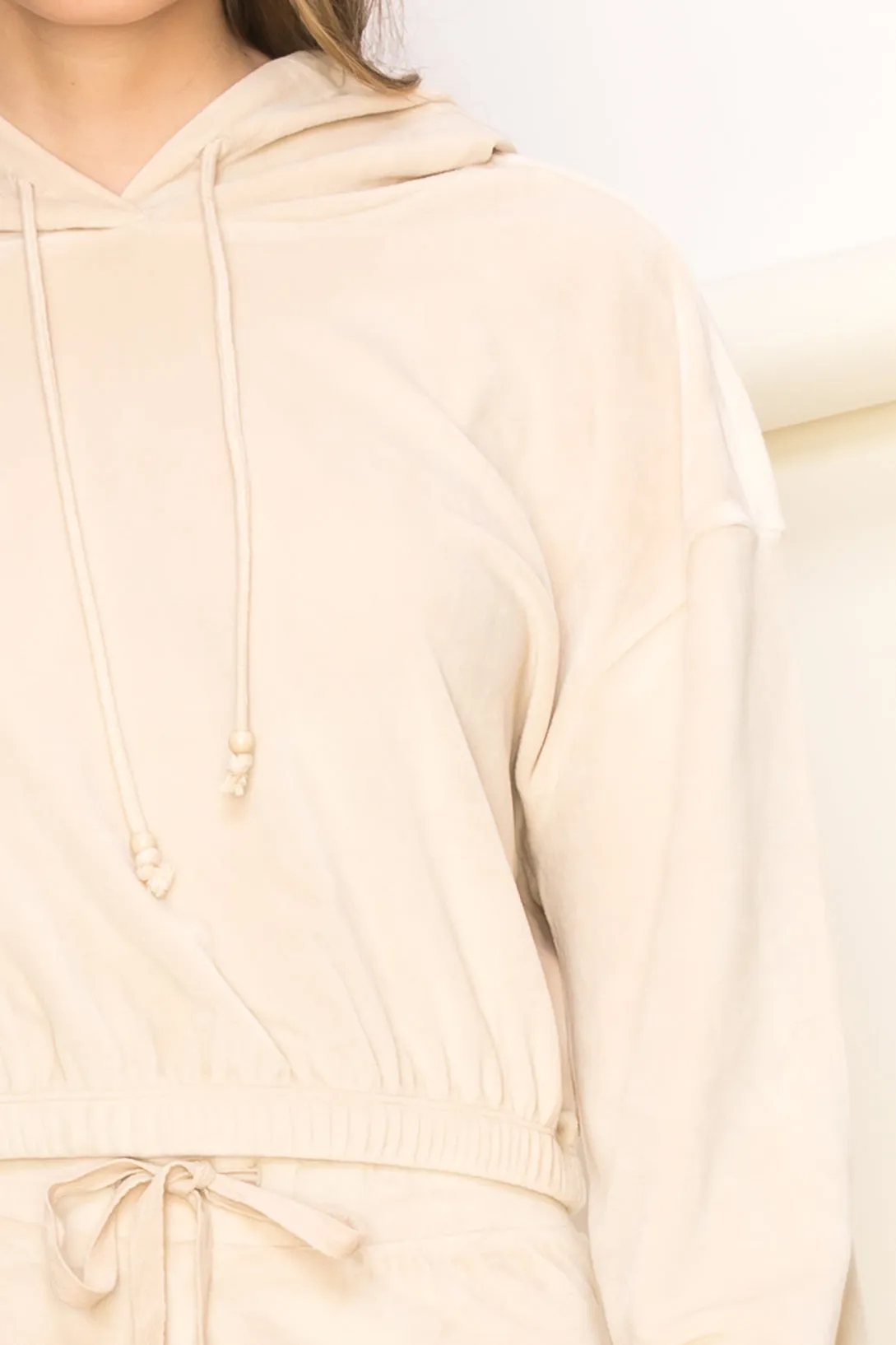 DZ23A455-Cropped Hoodie
