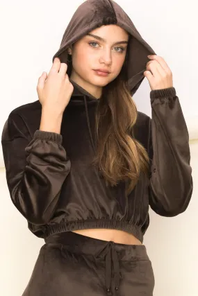 DZ23A455-Cropped Hoodie