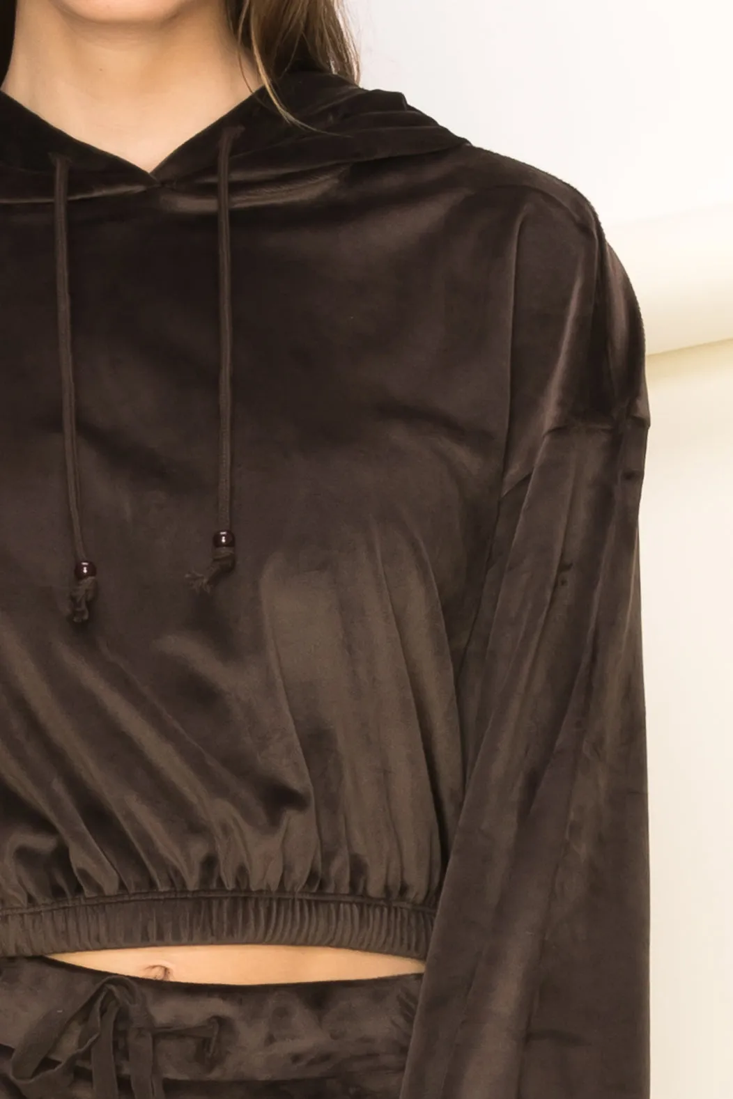 DZ23A455-Cropped Hoodie