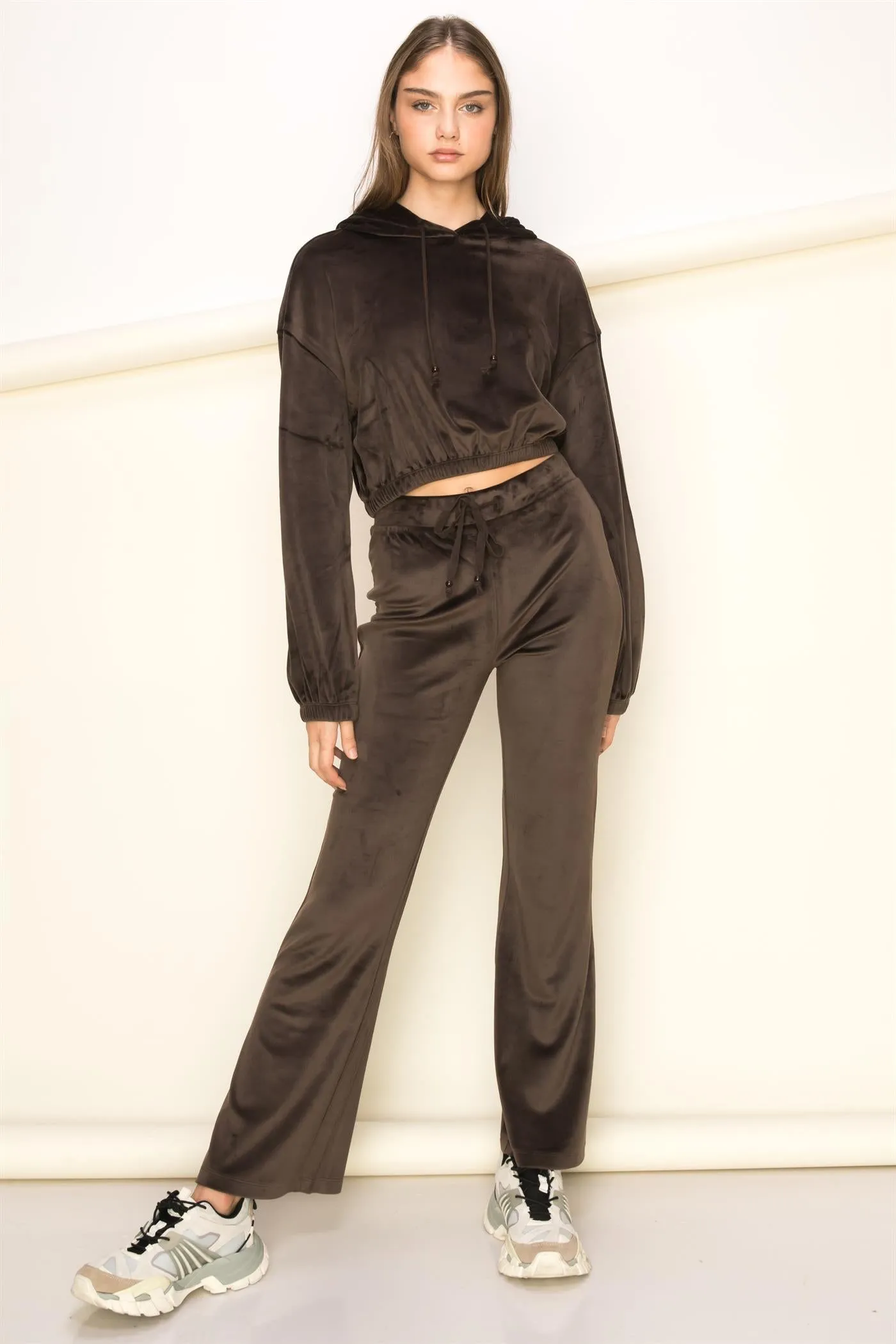 DZ23A455-Cropped Hoodie