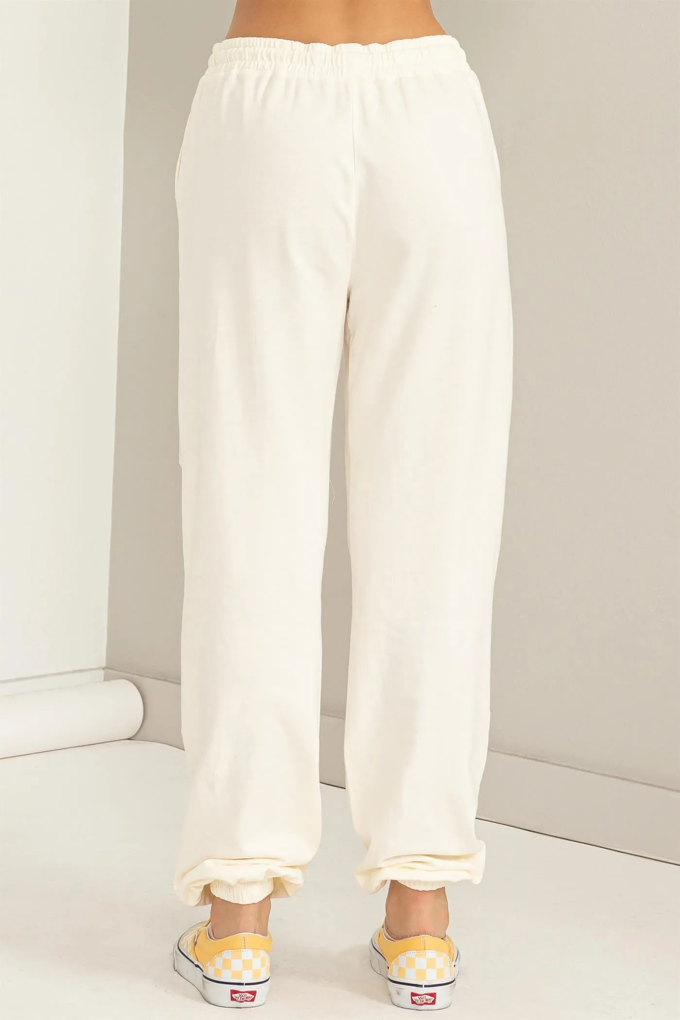 DZ24A125-High-waisted Drawstring Sweatpants