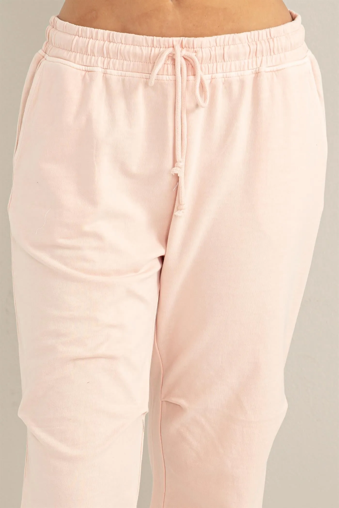 DZ24A125-High-waisted Drawstring Sweatpants