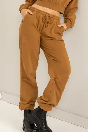DZ24A125-High-waisted Drawstring Sweatpants
