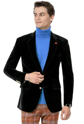 EJ Samuel Modern Fit Blazer J134-Black