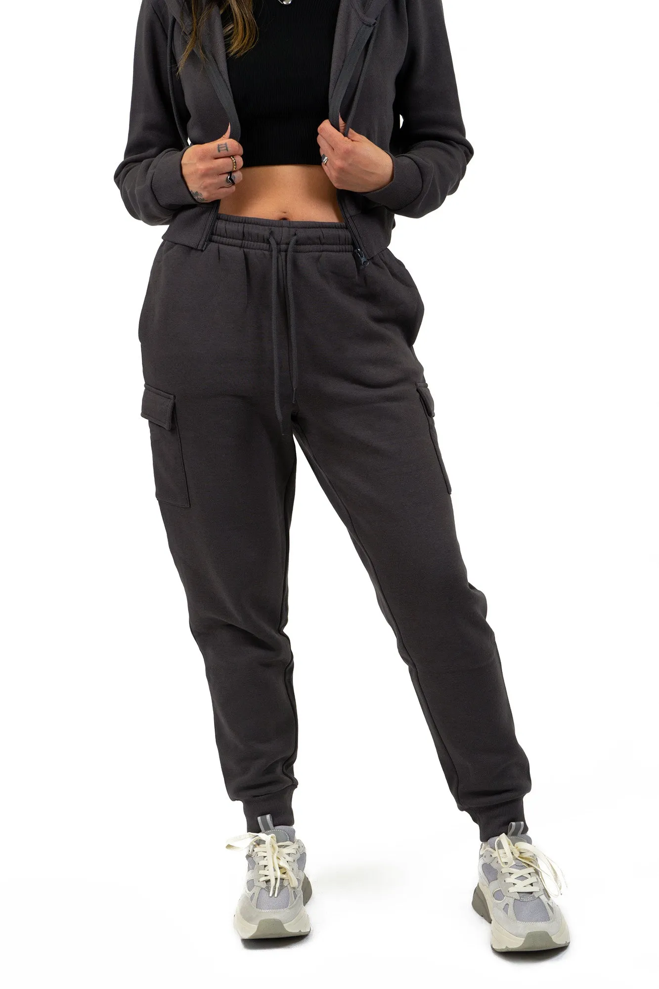 Everyday Cargo Sweatpants - Anthracite