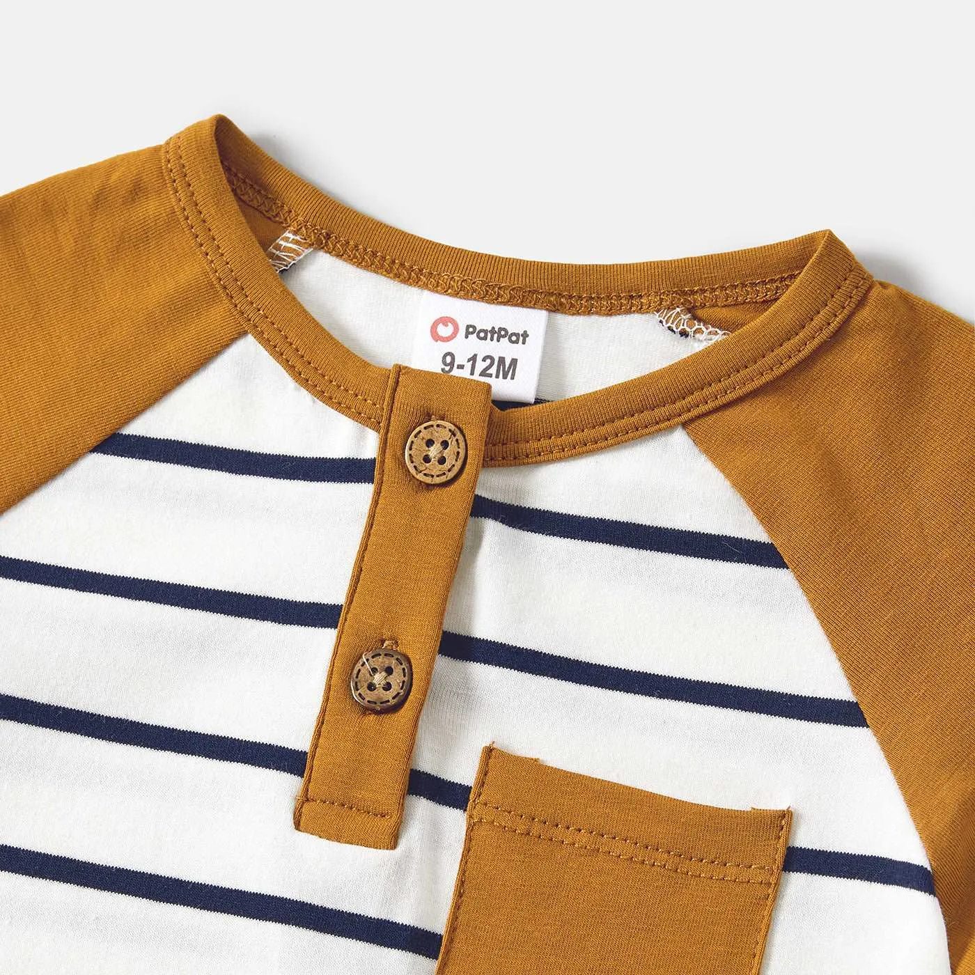 Family Matching 95% Cotton Striped Off Shoulder Belted Dresses and Short-sleeve Colorblock T-shirts Sets