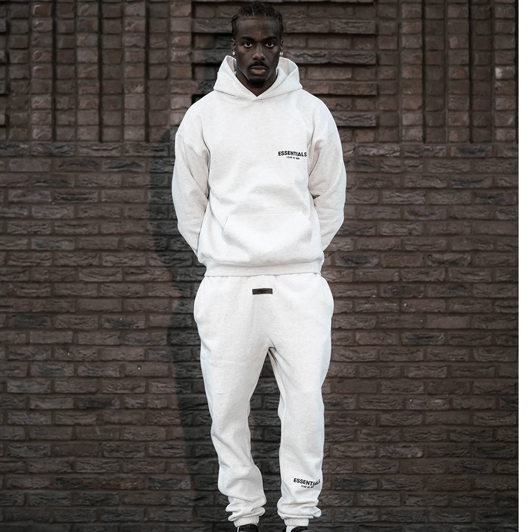Fear of God Essentials Sweatpants 'Light Oatmeal' (SS22)