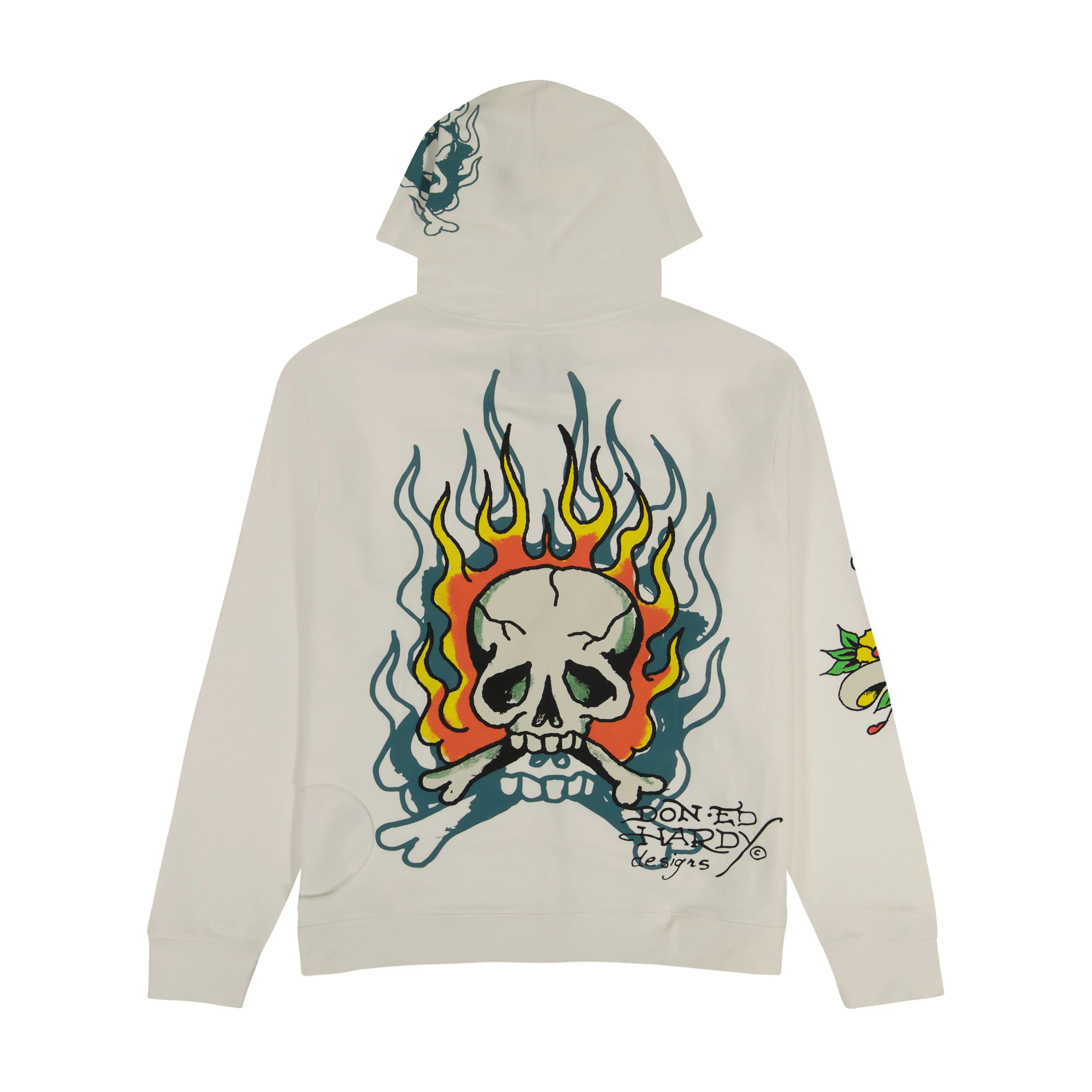 Flame Skull Hoodie
