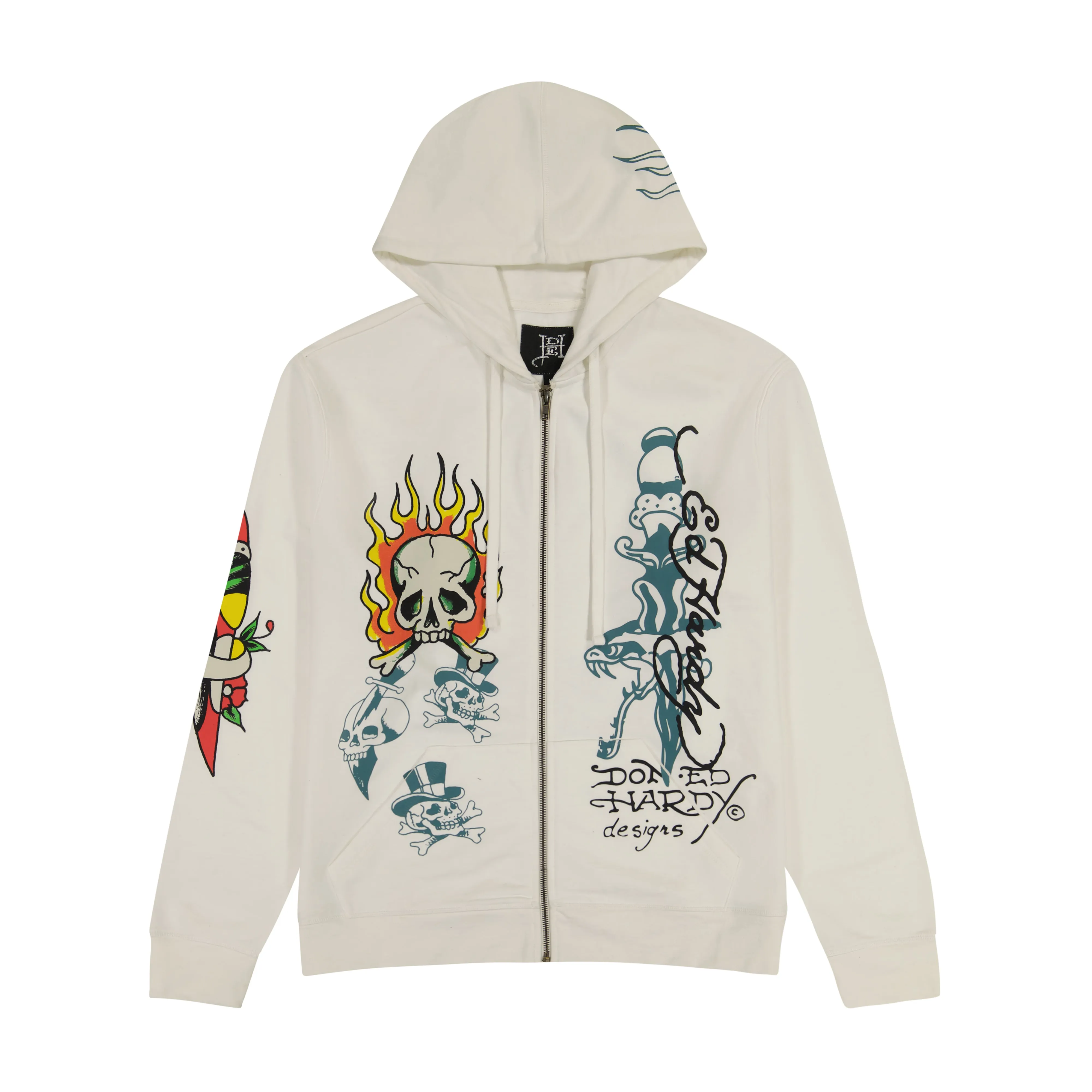 Flame Skull Hoodie